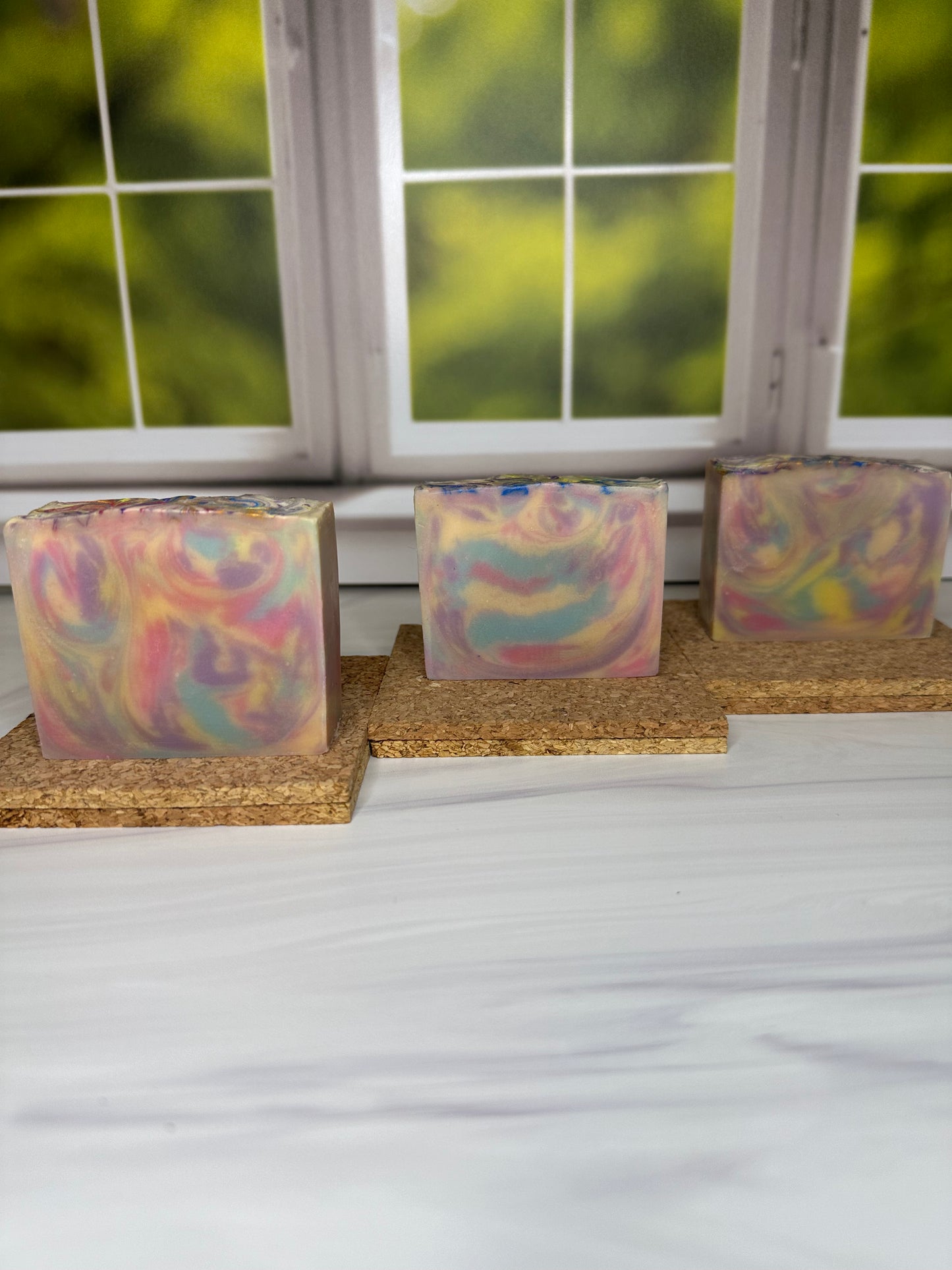 Rainbow Sherbet Soap
