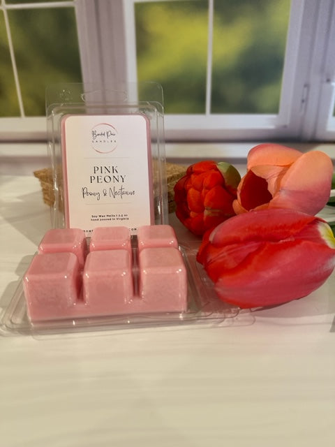 Pink Peony Wax Melt