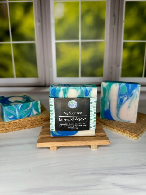 Emerald Agave Soap