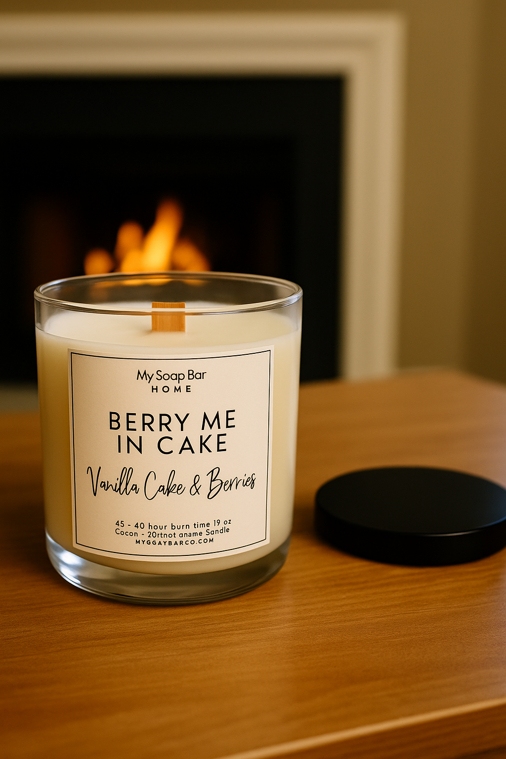 Berry Me In Cake Candle