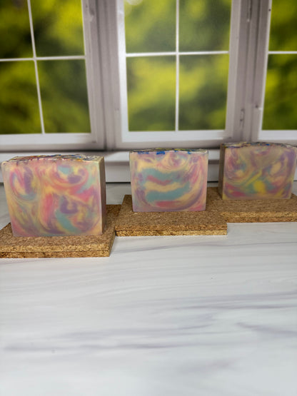 Rainbow Sherbet Soap